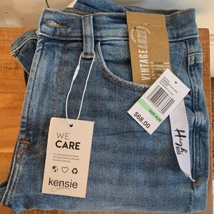 Kensie Vintage Luxe High Rise Denim Jeans